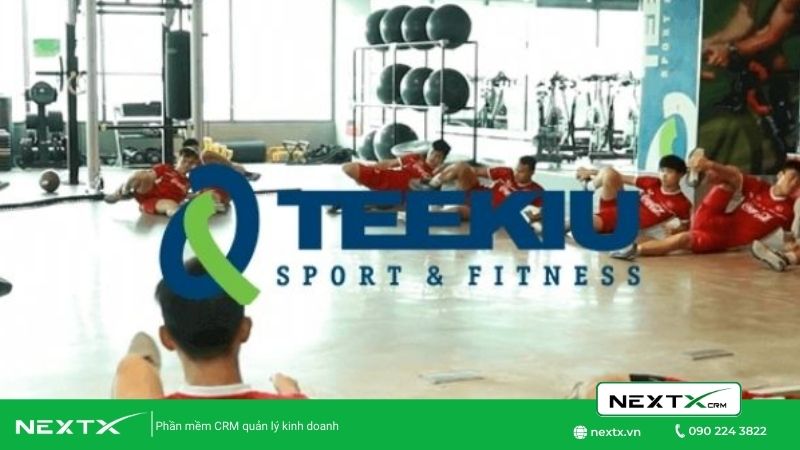 Phần mềm quản lý khách hàng NextX cho Teekiu Fitness
