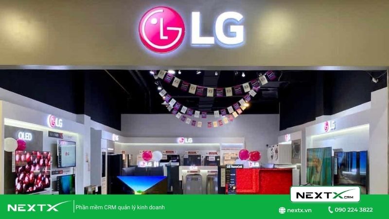 NextX giải quyết bài toán quản lý cho hệ thống LG Brandshops