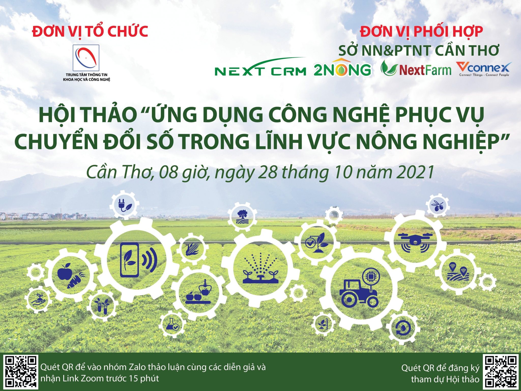 Đại diện NextX phối hợp với sở KH&CN Cần Thơ “Đưa nông nghiệp lên sàn TMĐT”