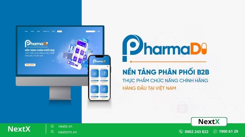 NextX triển khai phần mềm cho công ty cổ phần PharmaDI quản lý hiệu quả