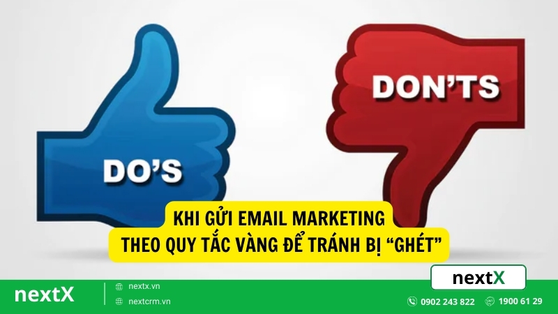 Email marketing lưu ý