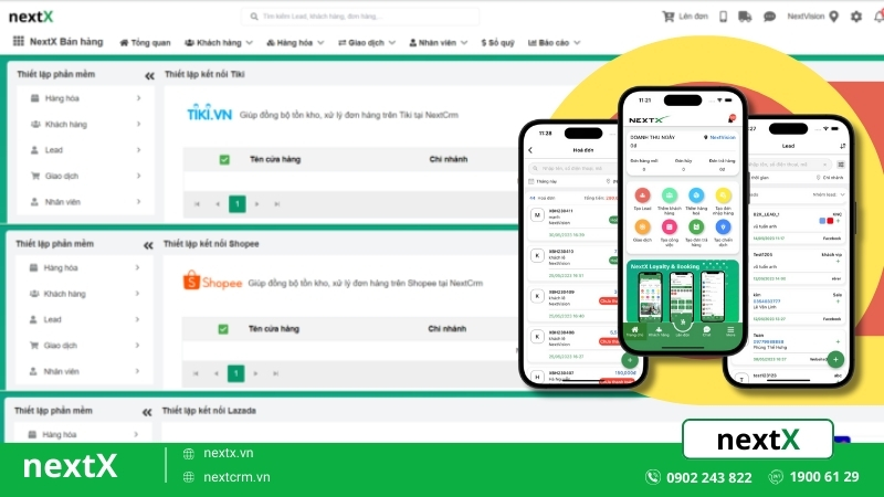 phần mềm quản lý bán hàng NextX