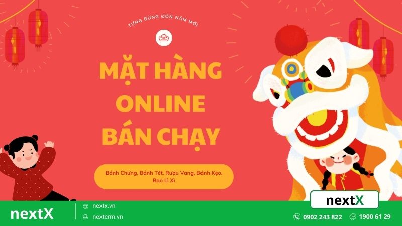 Tổng hợp TOP 2 mặt hàng online bán chạy trong dịp Tết Nguyên Đán