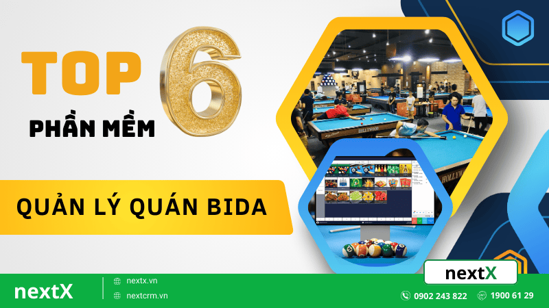 Top 6 phần mềm quản lý quán bida tốt nhất hiện nay mà bạn nên biết