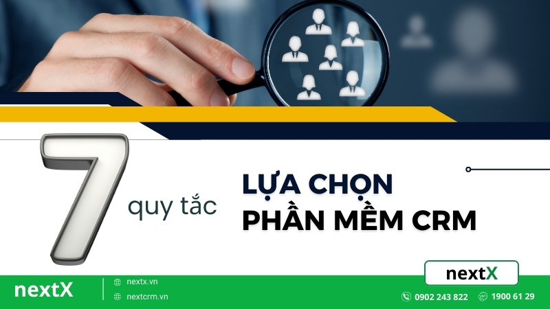 lựa chọn phần mềm CRM