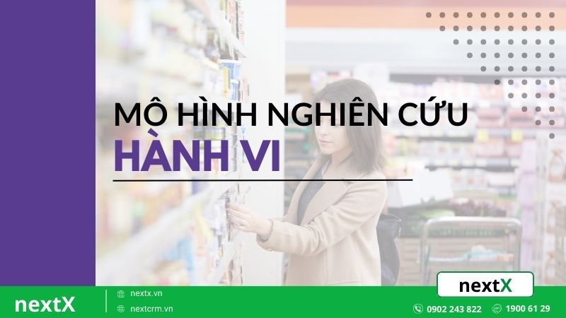 mô hình nghiên cứu hành vi