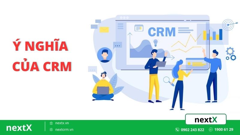 ý nghĩa bán hàng hệ thống crm