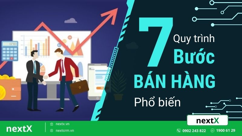 Bật mí quy trình 7 bước bán hàng phổ biến dành cho mọi doanh nghiệp