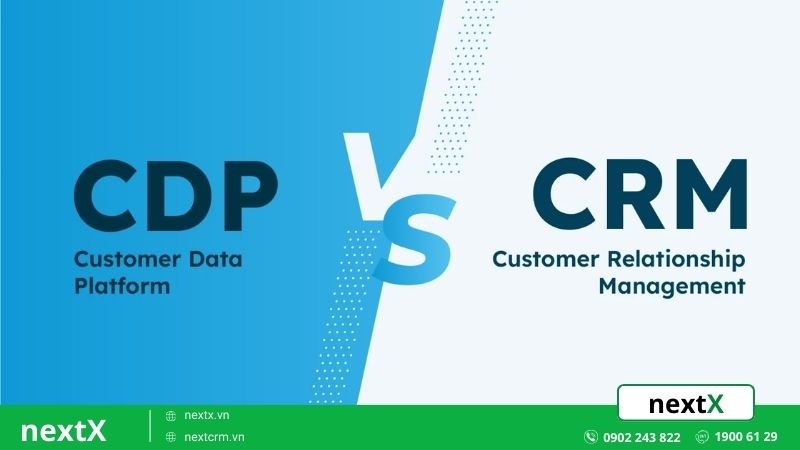 cdp với crm