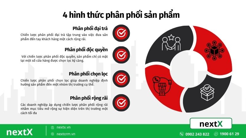 hình thức phân phối