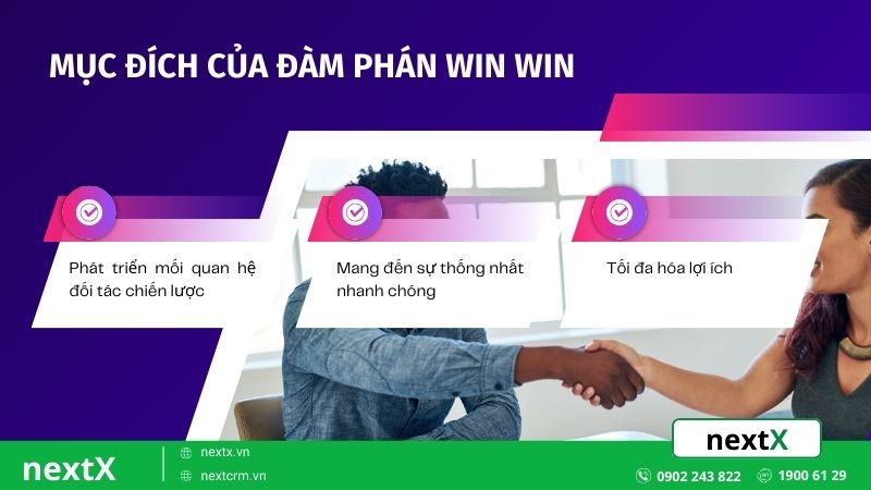 Mục đích đàm phán Win Win hướng tới