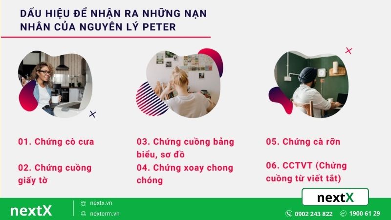 Làm thế nào để nhận biết dấu hiệu của nguyên lý Peter