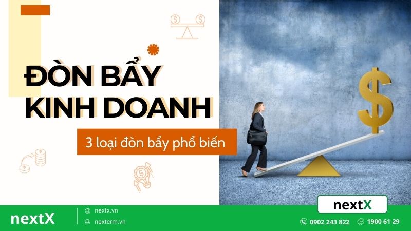 Đòn bẩy kinh doanh là gì? 3 loại đòn bẩy phổ biến ở doanh nghiệp