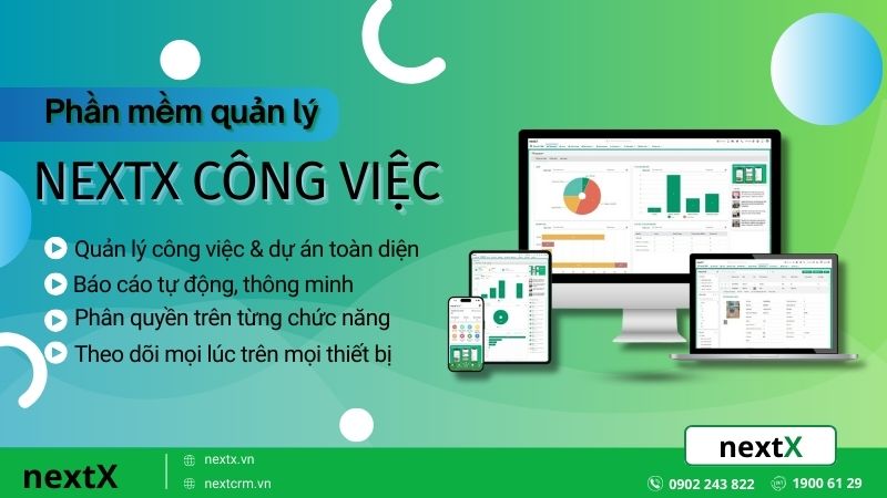 phần mềm quản lý công việc