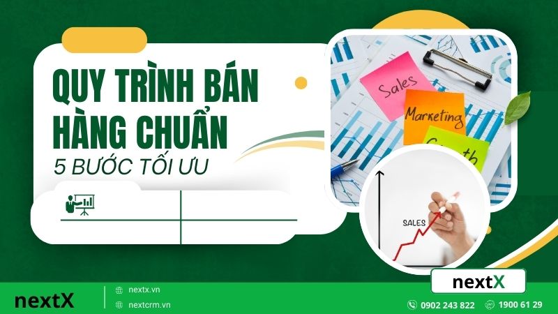 5 Bước quy trình bán hàng chuẩn mà doanh nghiệp nên áp dụng