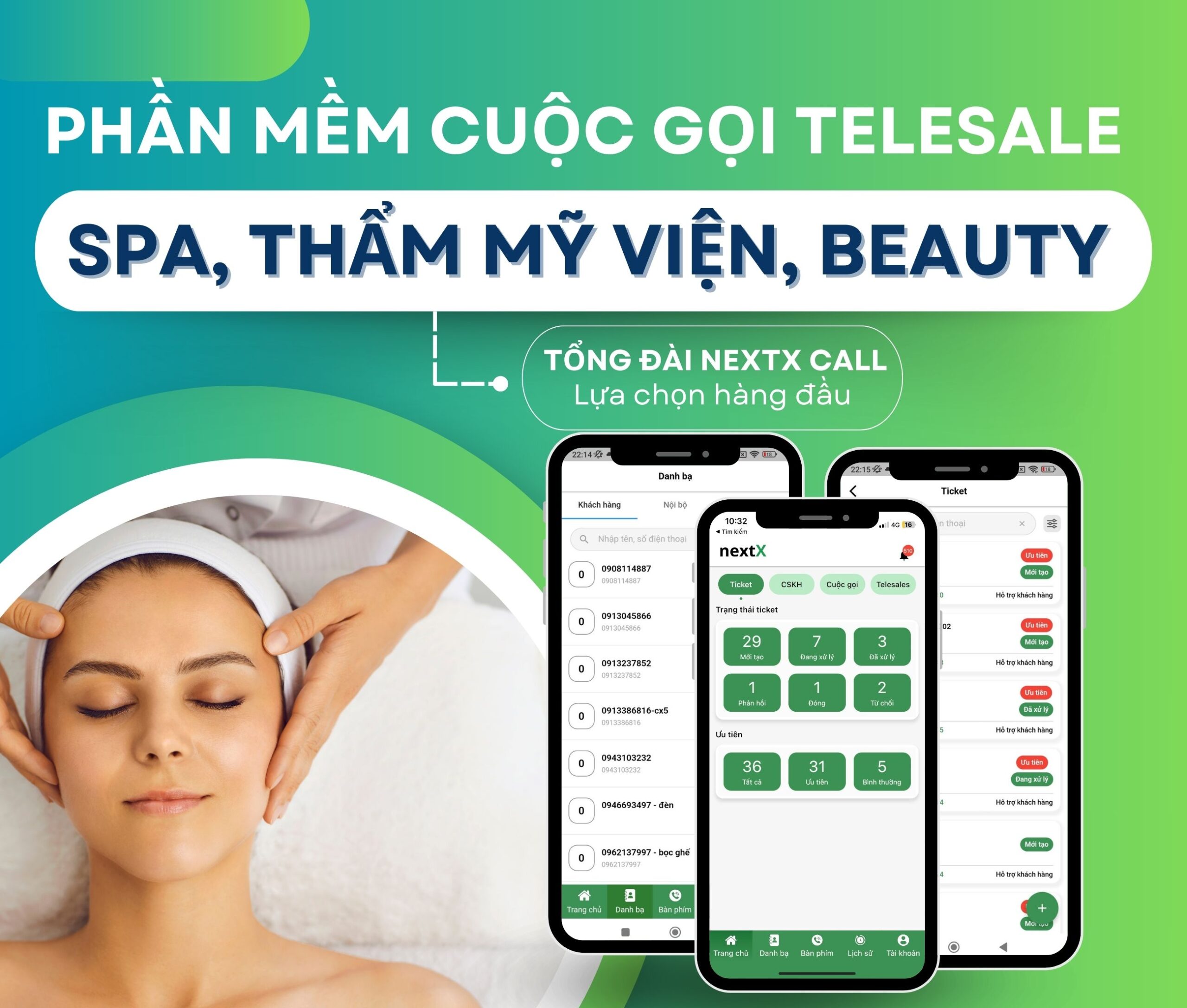 TOP 6 Phần mềm gọi điện telesale cho spa, thẩm mỹ viện, beauty tốt nhất hiện nay