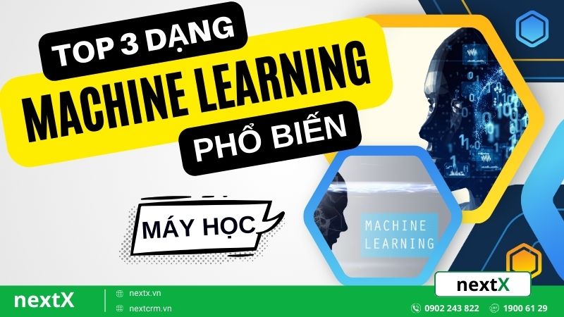 Machine Learning là gì? 3 Dạng máy học phổ biến và ứng dụng thực tiễn