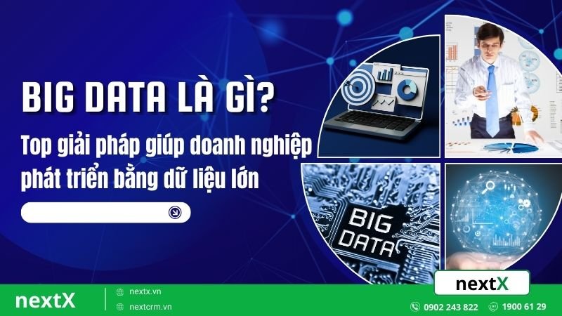 Big Data là gì? Top giải pháp giúp doanh nghiệp phát triển bằng dữ liệu lớn